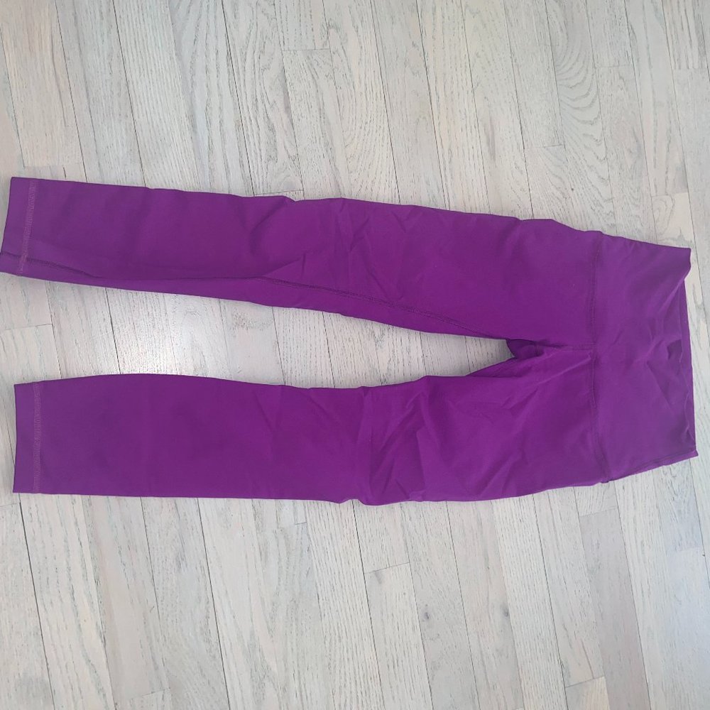 Purple Lululemon leggings size 4